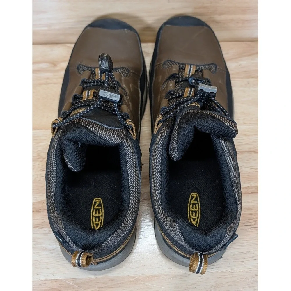 Keen Targhee Waterproof Hiking Shoes Brown‎ Black Youth 6 Women 7.5 1019828